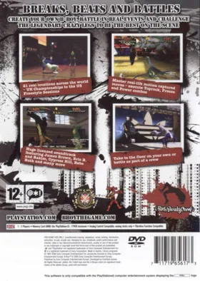 B-Boy box cover back